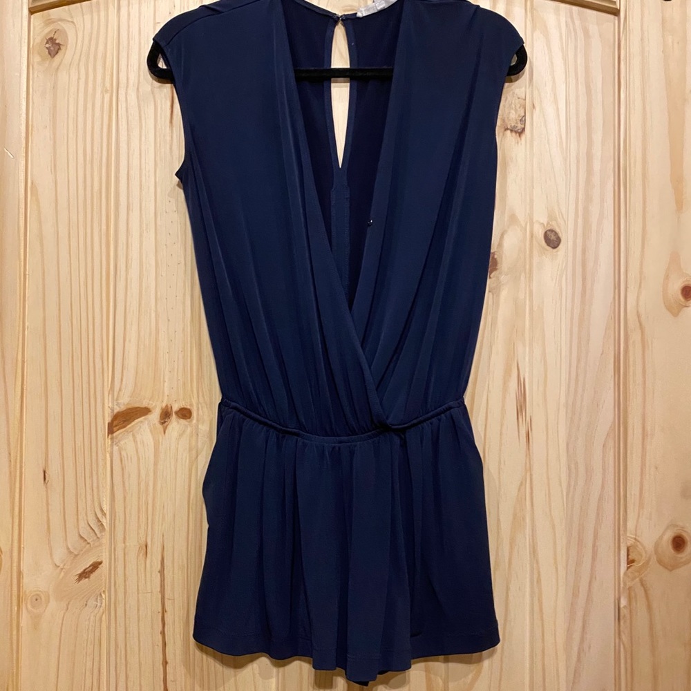 Plunging v cut romper